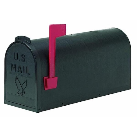 Mailboxes Blk #1 Plastic Rural